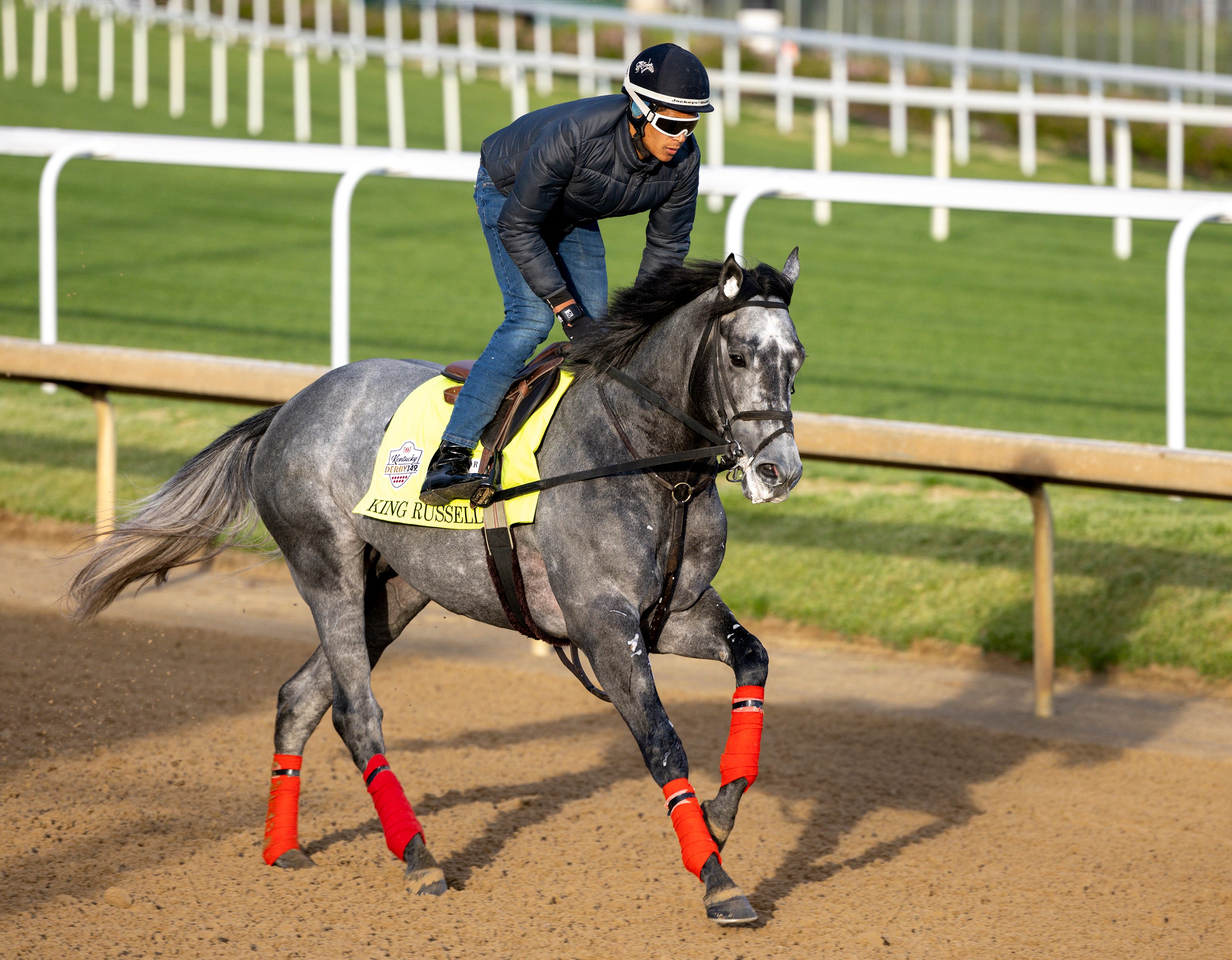 King Russell gets back to right distance at right track